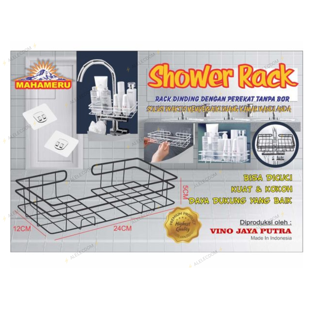 Jual Rak Vinyl Kamar Mandi Rks01 Rak Shower Shopee Indonesia 8638