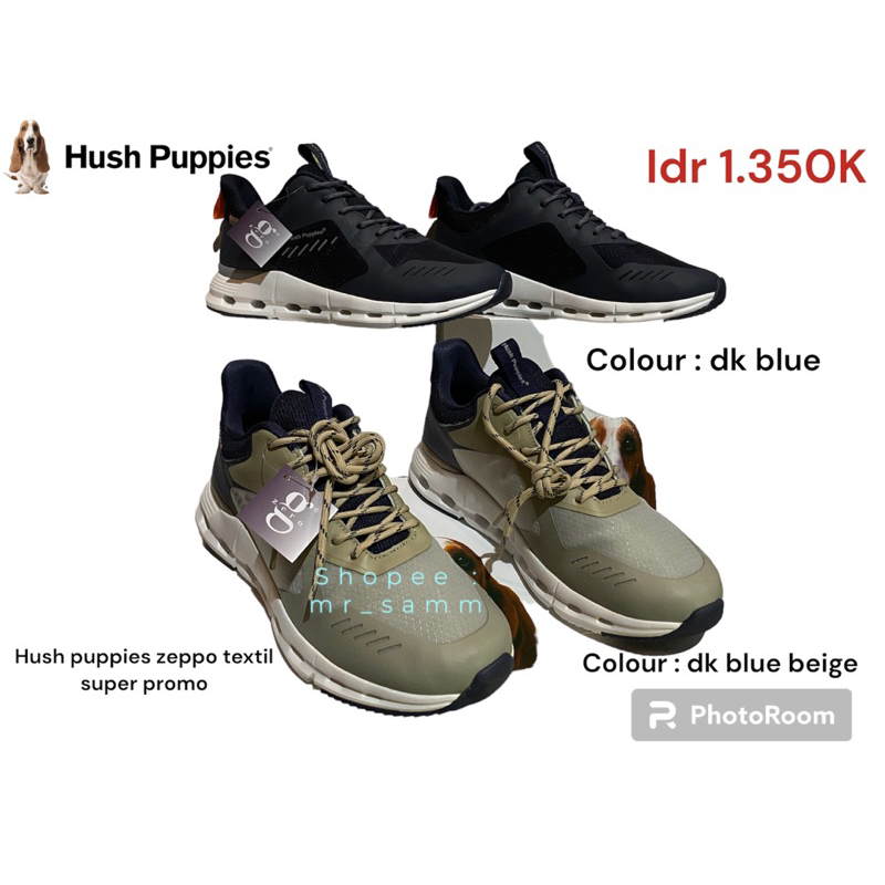 Jual sepatu hush puppies zeppo textil super promo!!! Shopee Indonesia