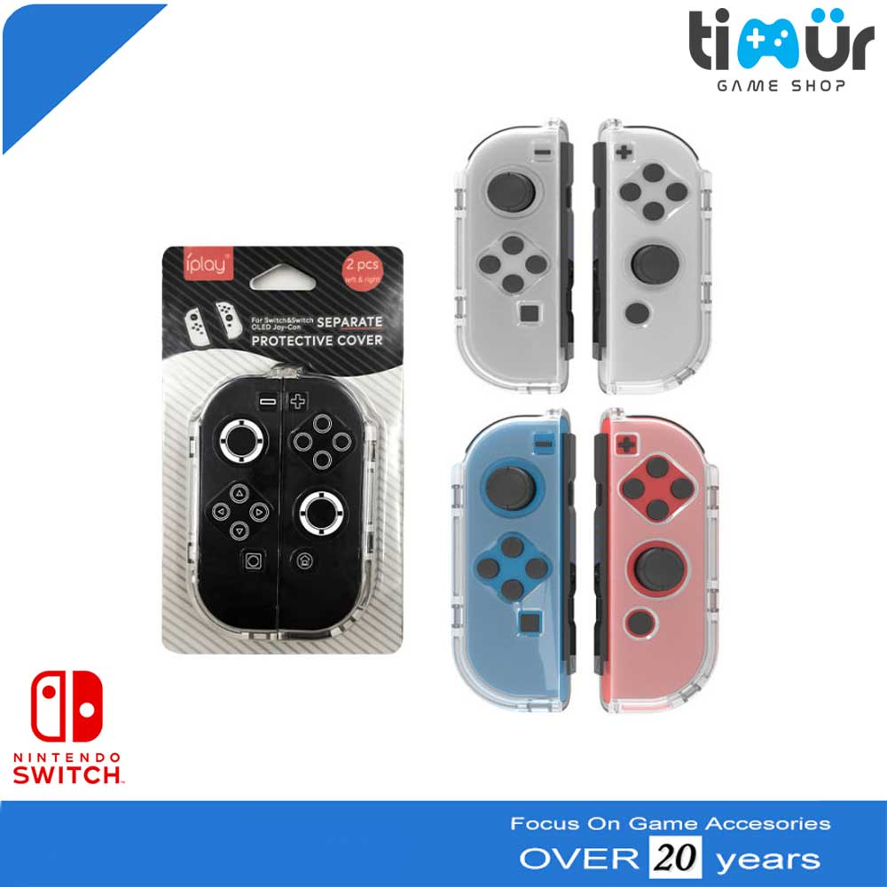 Jual Full Hard Casing Mika Crystal Protective JoyCon Joy Con Nintendo ...