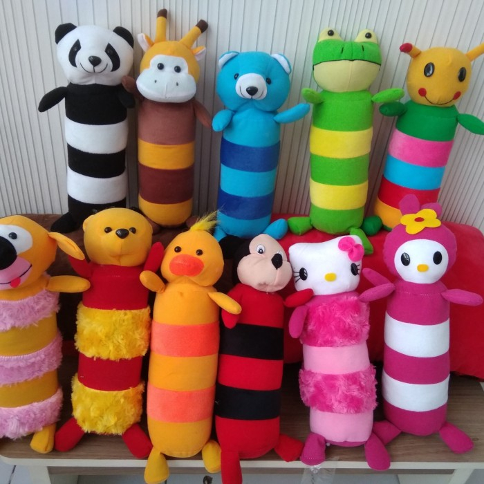 Jual Boneka Guling rabbit mini/Guling karakter mini/Boneka Murah/Guling ...