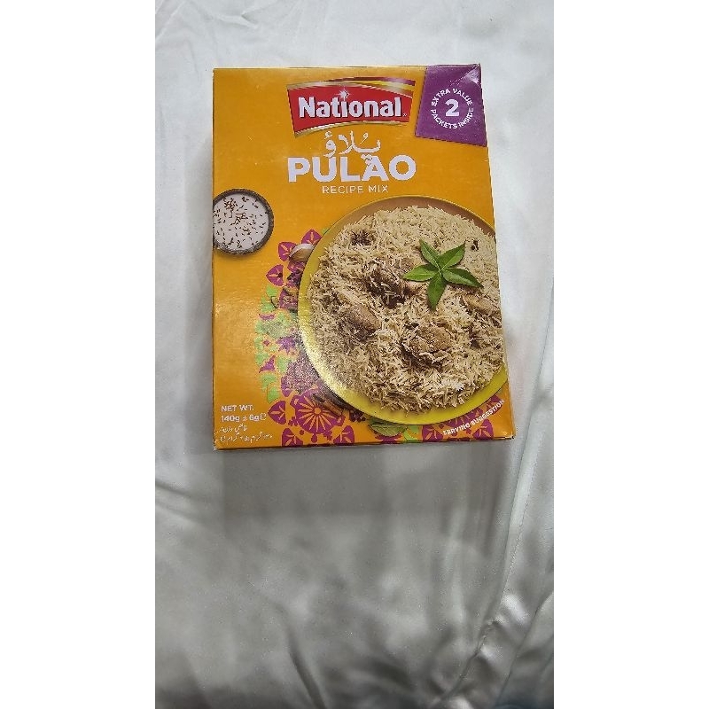 Jual National Pulao Masala Bumbu Instan Pulao India Pakistan | Shopee ...