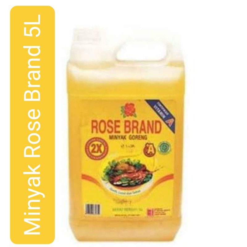 Kemasan produk Rose Brand di rak toko