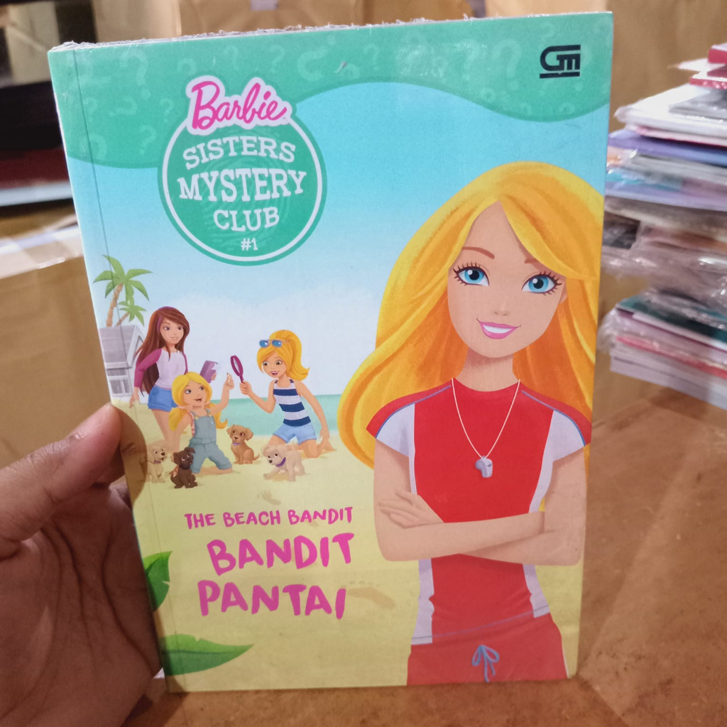 Jual buku anak Barbie sisters mystery club #1 : the beach bndit-bandit pantai | Shopee Indonesia