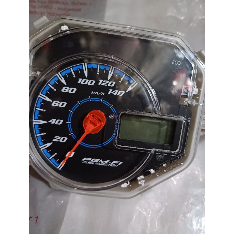 Jual speedometer kilometer honda beat led deluxe 2020 original Shopee