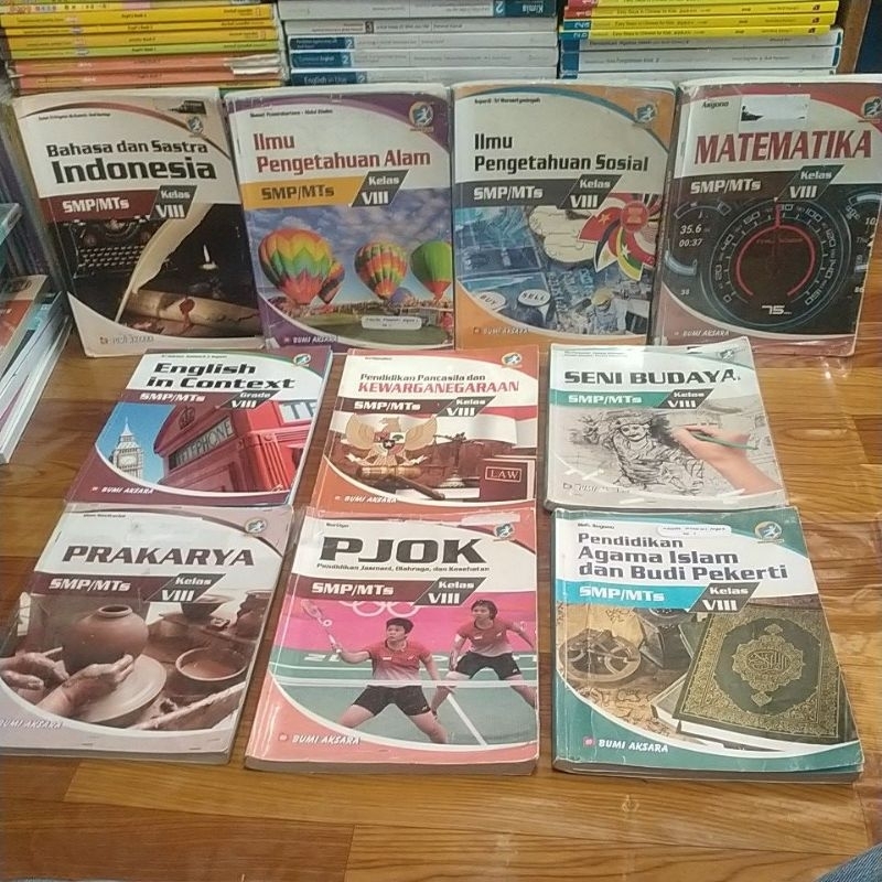 Jual BUKU PAKET SMP/MTs Kelas 2/VIII/8 Kurikulum 2013 Revisi 2016 ...