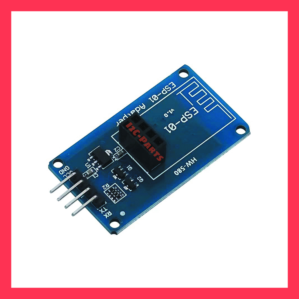 Jual Adapter Board ESP8266 Serial Wi-Fi Wireless ESP-01 3.3V 5V Arduino ...