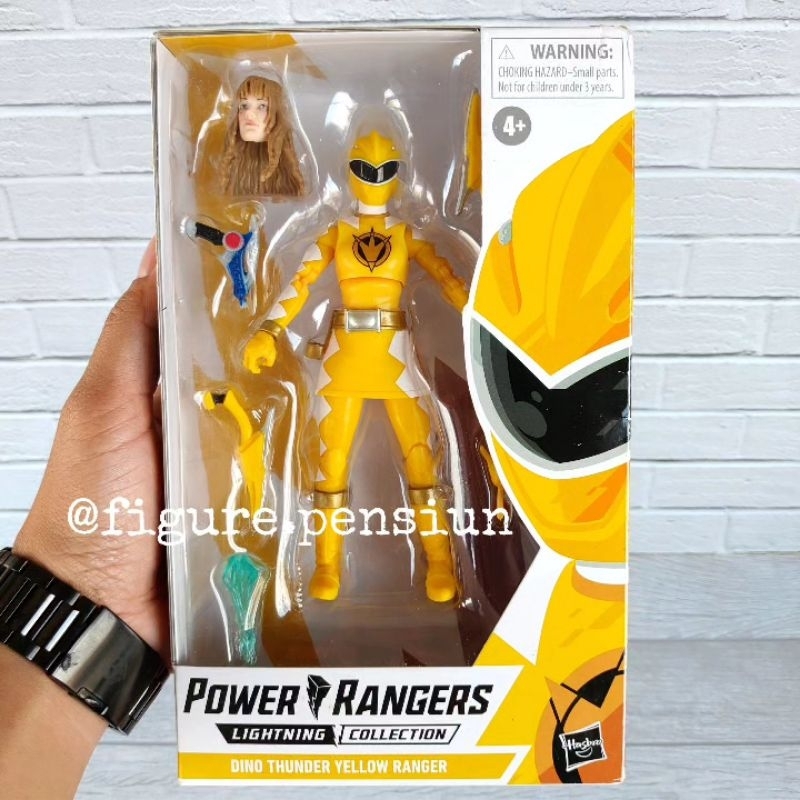 Jual HASBRO POWER RANGERS LIGHTNING COLLECTION DINO THUNDER YELLOW ...