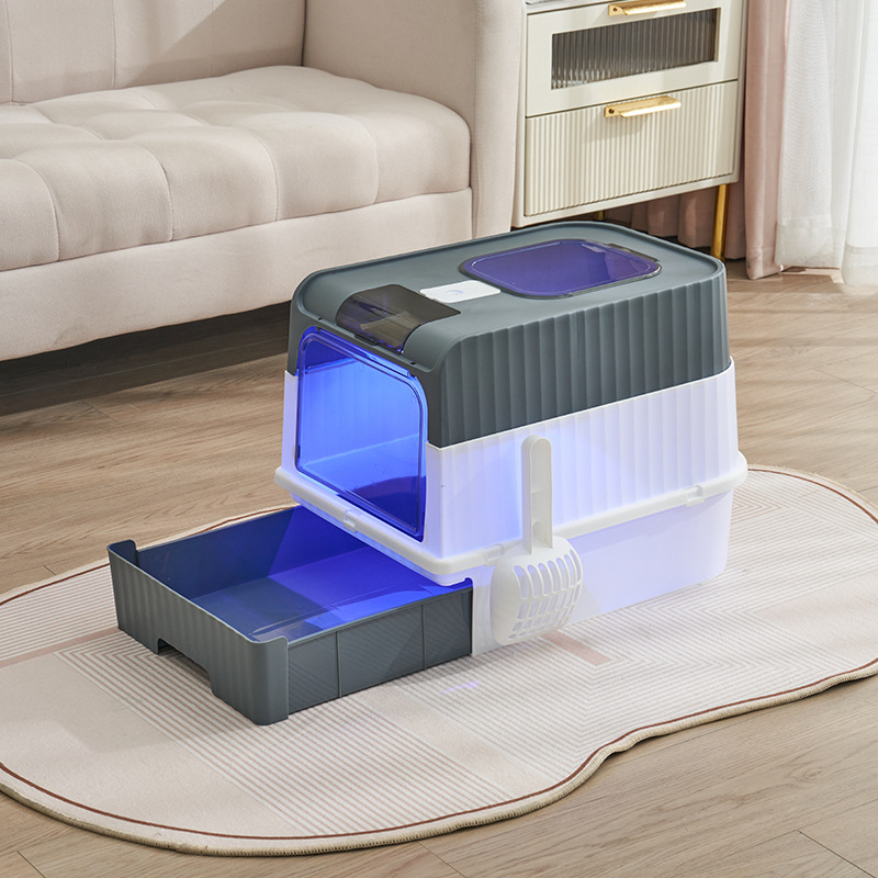 Jual Litter Box Kucing Tempat Pup/Tempat Bak Pasir Kucing Cat Toilet ...