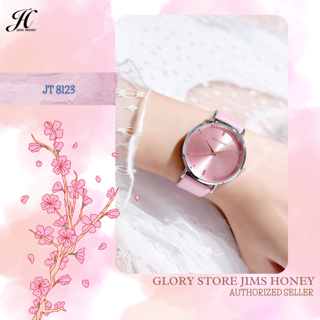 Jual JT 8123 JAM TANGAN ANALOG JIMS HONEY WATER RESISTANT PRIA WANITA