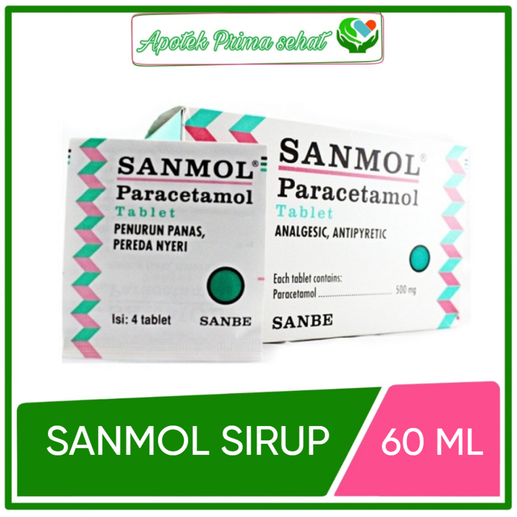 Jual Sanmol Forte Demam Paracetamol Tablet Shopee Indonesia