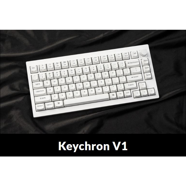 Jual Keychron V1 QMK Custom Mechanical Fully Assembled Knob - Shell ...