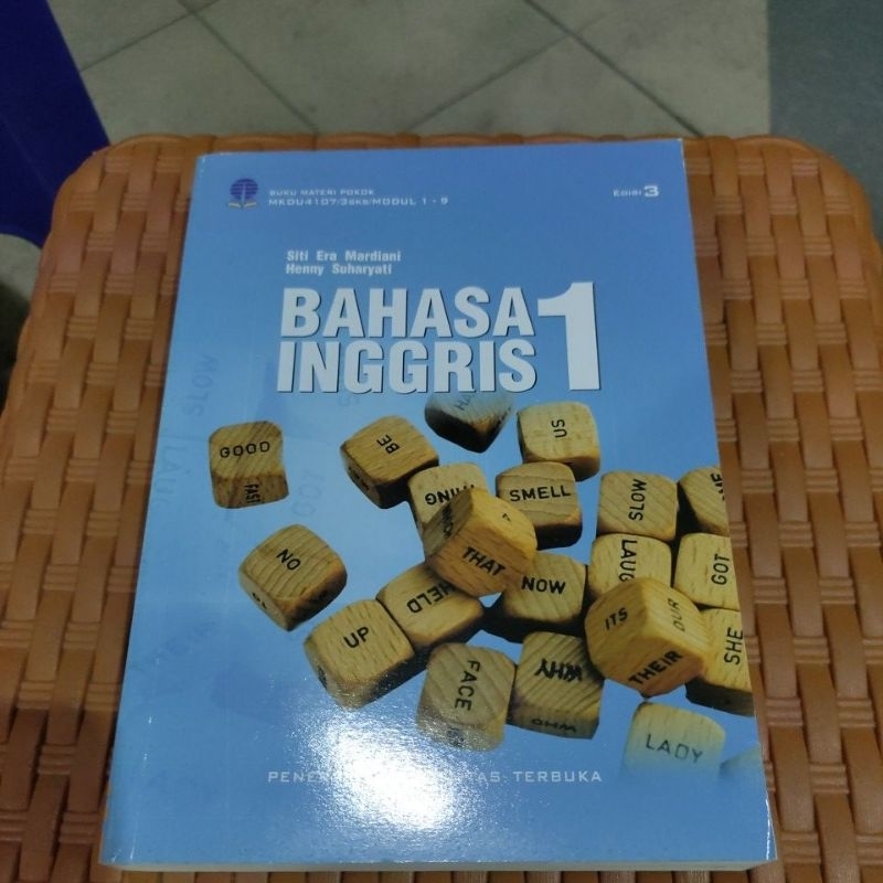 Jual Buku Bahasa Inggris 1 Universitas Terbuka Original | Shopee 