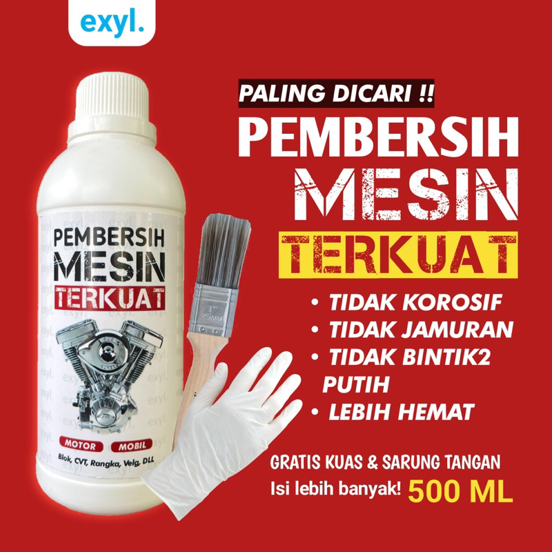 Jual Pembersih Mesin / Pembersih Kerak Mesin Motor Dan Mobil 500ML ...