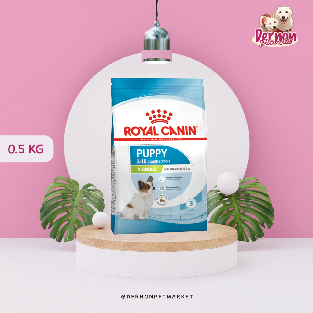Jual Royal Canin Puppy XSmall 500 Gram / 0,5 Kg | Shopee Indonesia