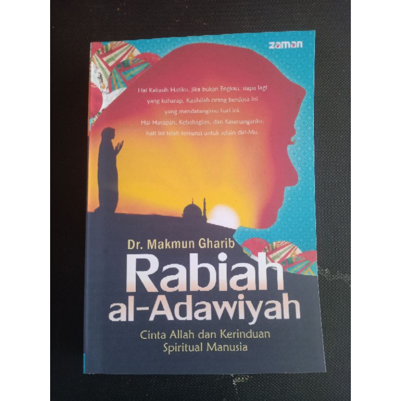 Jual Buku Rabiah al-Adawiyah; Cinta Allah dan Kerinduan Spiritual ...