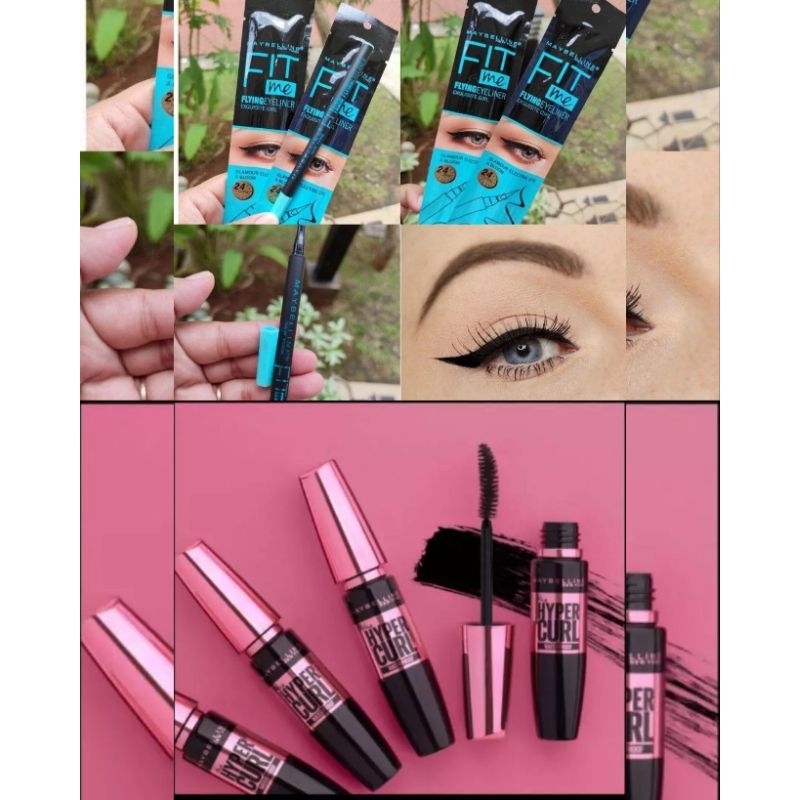 Jual Mascara Maybelline HyperCurl Eyeliner Maybelline Fit Me Pelentik