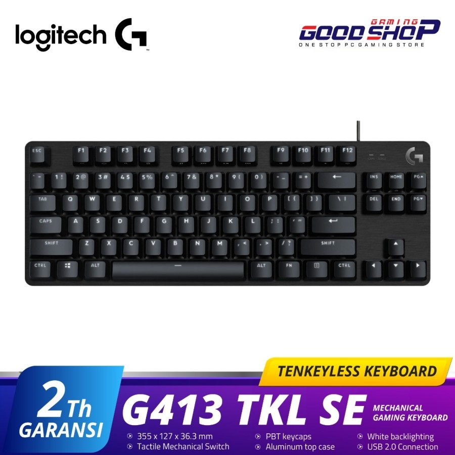 Unboxing Mechanical Gaming Keyboard - Logitech G413 TKL SE 