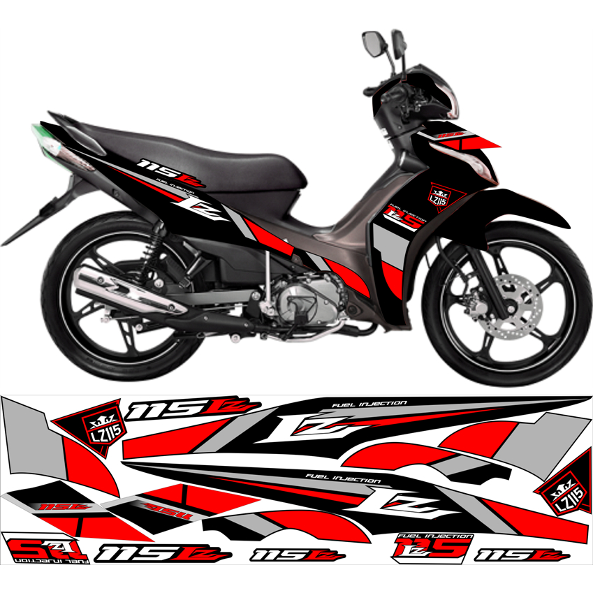Jual Jupiter z1 Motif Malaysia/LZ115/Legenda Lz115/Jupiter z1 robot ...