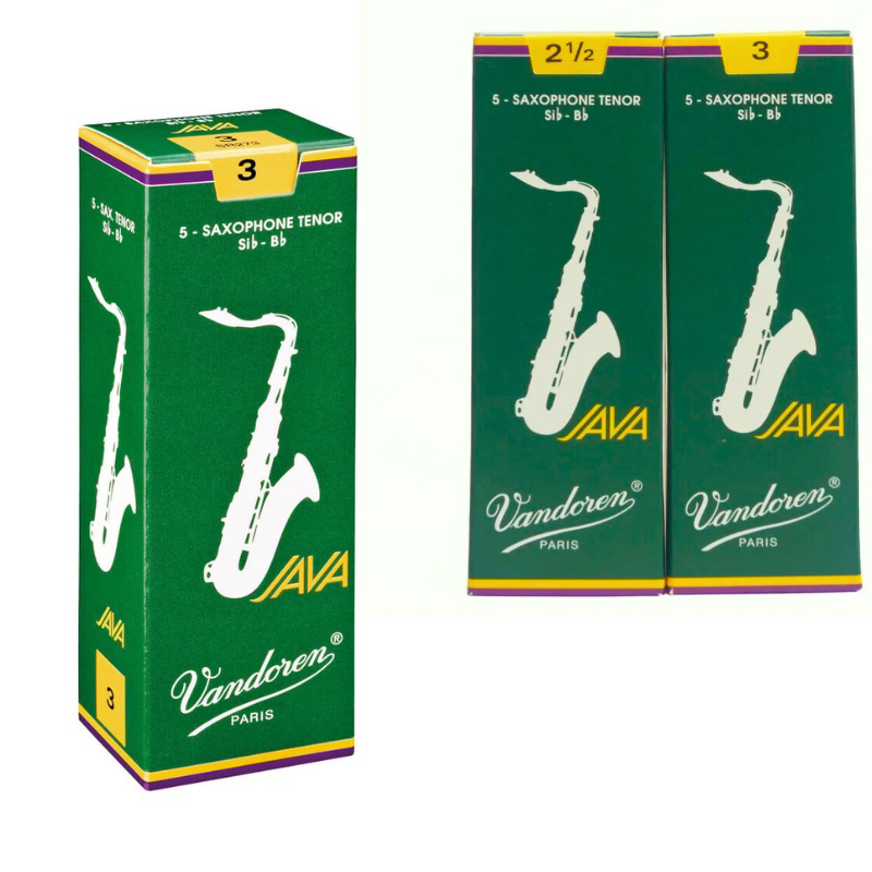 Jual Reeds Saxophone Tenor Vandoren Java Green | Shopee Indonesia