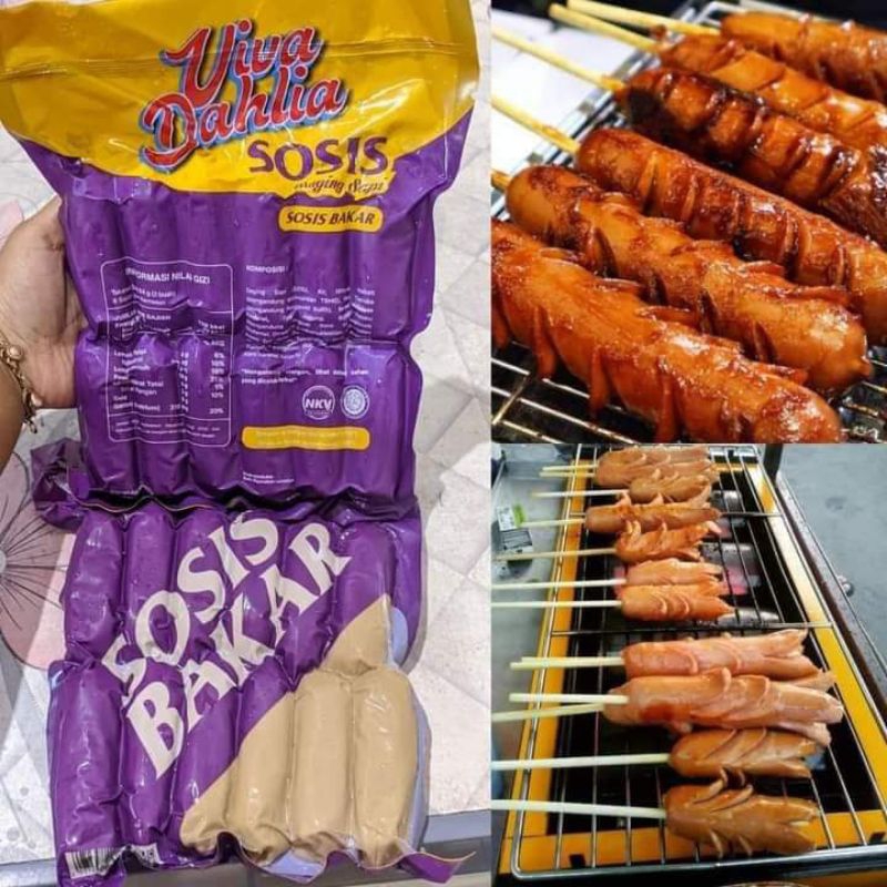 Jual Sosis Bakar Viva Dahlia 500gr Sapi Shopee Indonesia