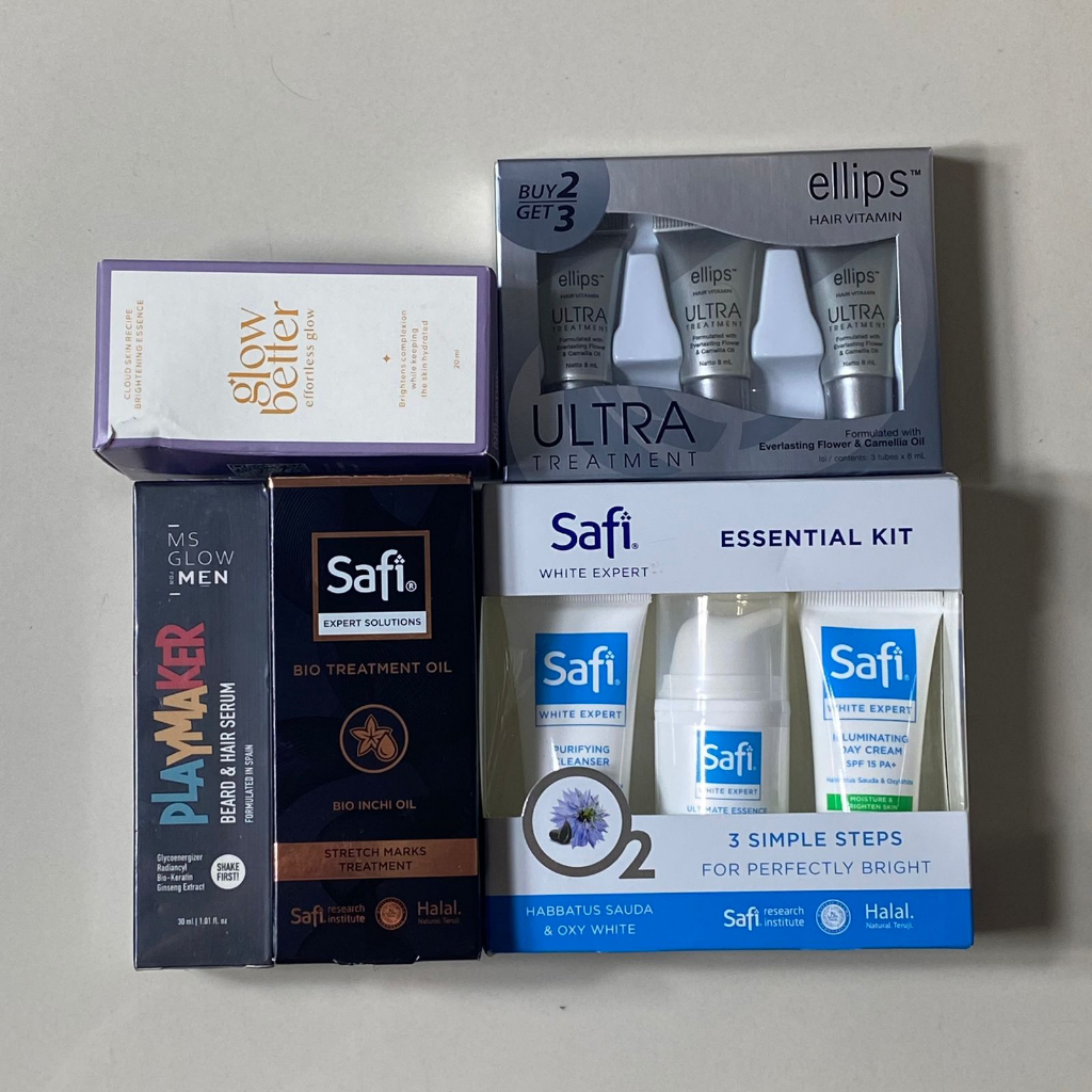 Jual SERBA 50RIBU (ELLIPS ULTRA TREATMENT, GLOW BETTER, SAFI BIO ...
