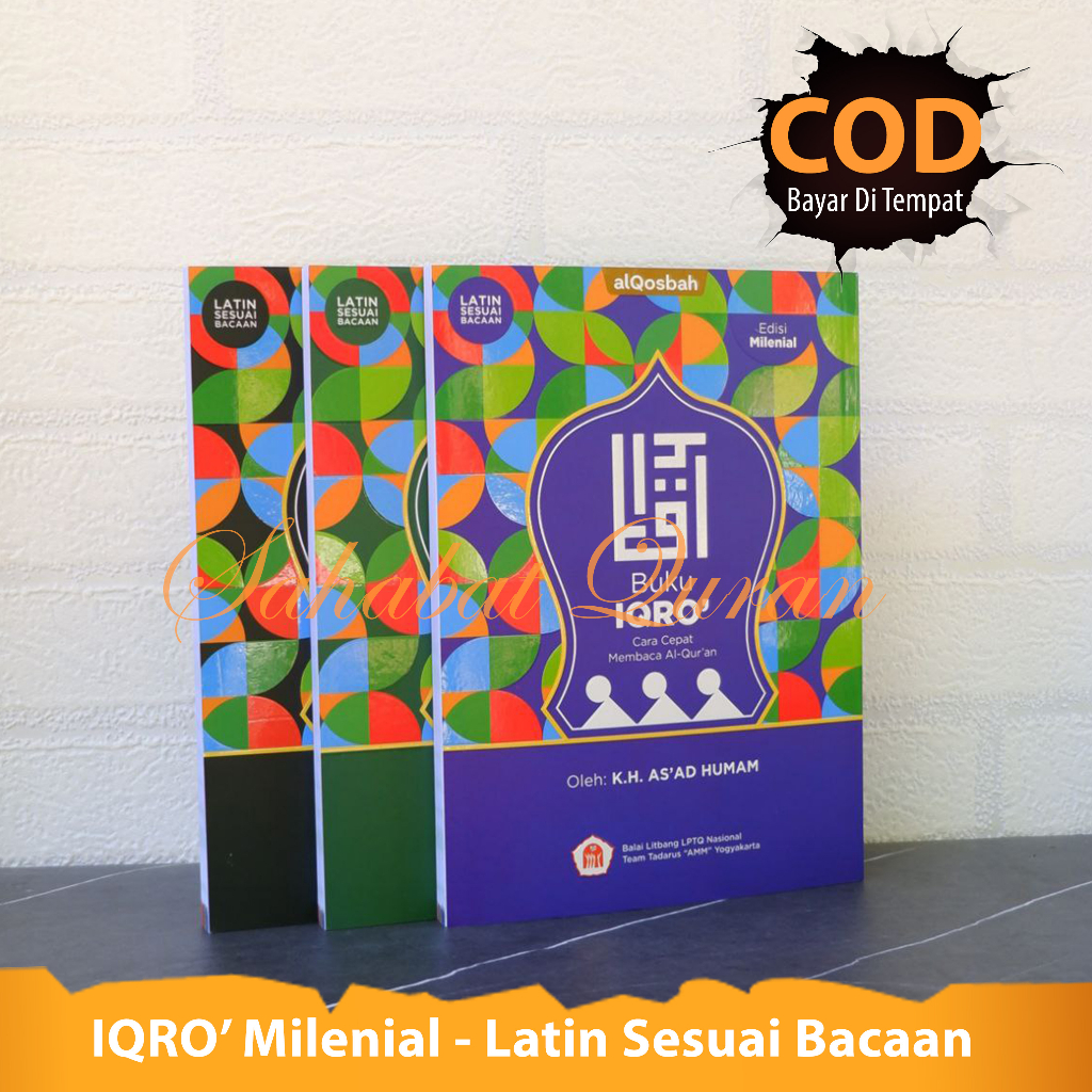 Jual Buku IQRO Edisi Milenial Latin Sesuai Bacaan Cara Cepat Belajar ...