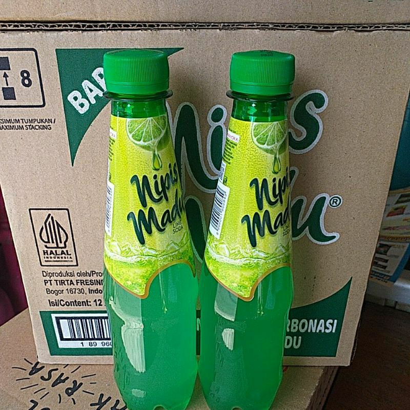 Jual Nipis Madu 330 Ml X 12 Botol 1 Dus Minuman Berkarbonasi Lime