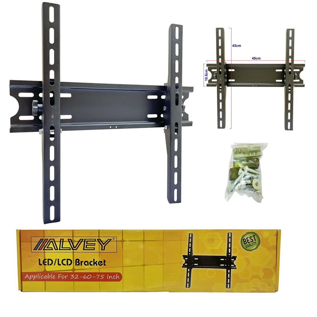 Jual Alvey Bracket Led Lcd Tv Inch Bracket Tv Bracket Dinding Besi Shopee Indonesia