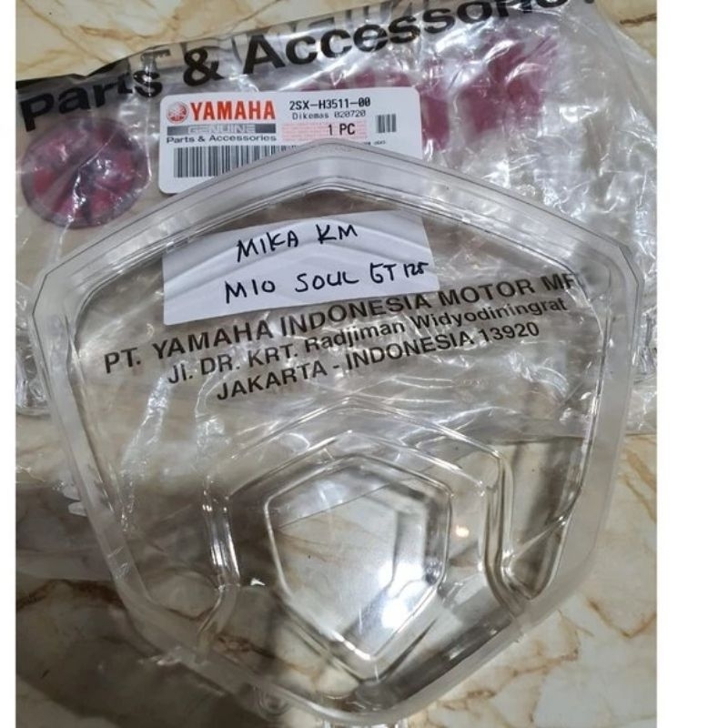 Jual Kaca mika km speedo speedometer Yamaha Soul GT 125 Original