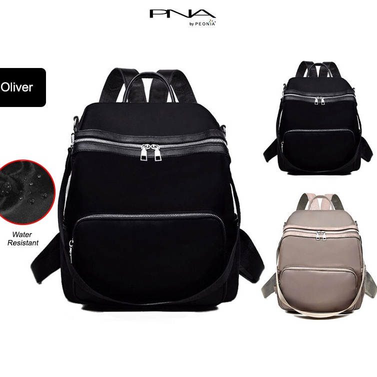 Jual Peonia PNA OLIVER Water Resistant tas ransel wanita import korea ...