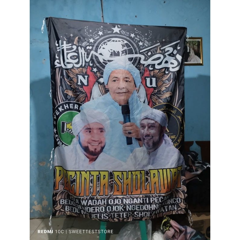 Jual Ready Stok Hari Jadi Bendera Syekhermania Bendera Habib Syech