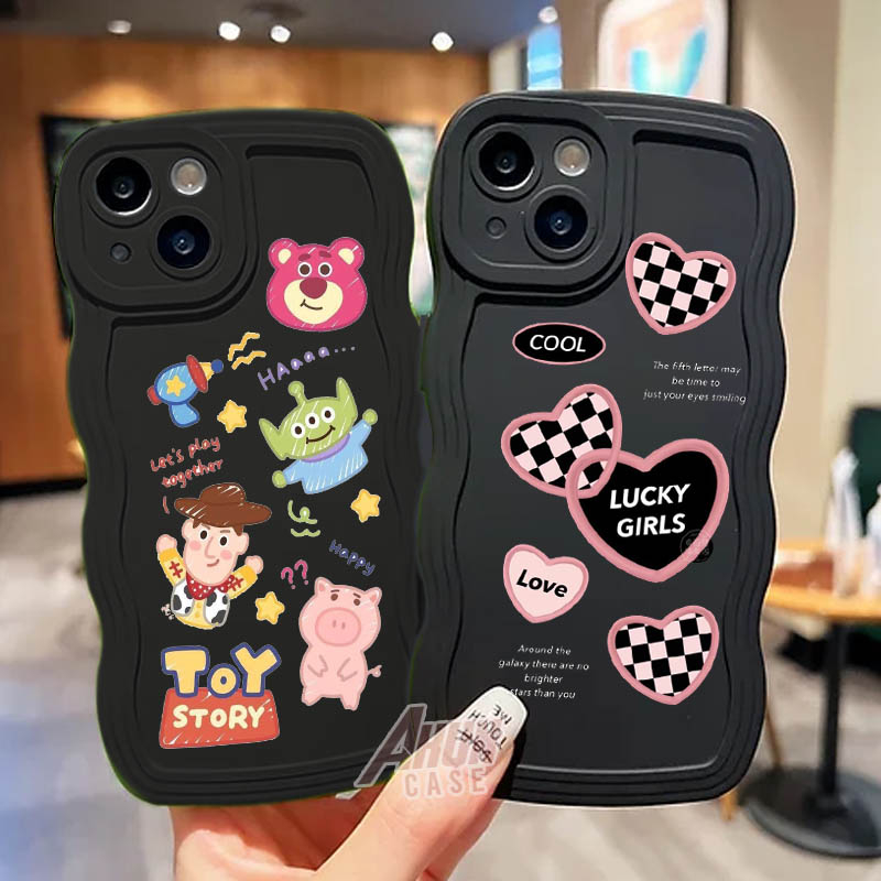 Jual Case Gelombang Motif Cute For Redmi 12 13C 9A A1 2022 10C A1+ 5G 8 ...