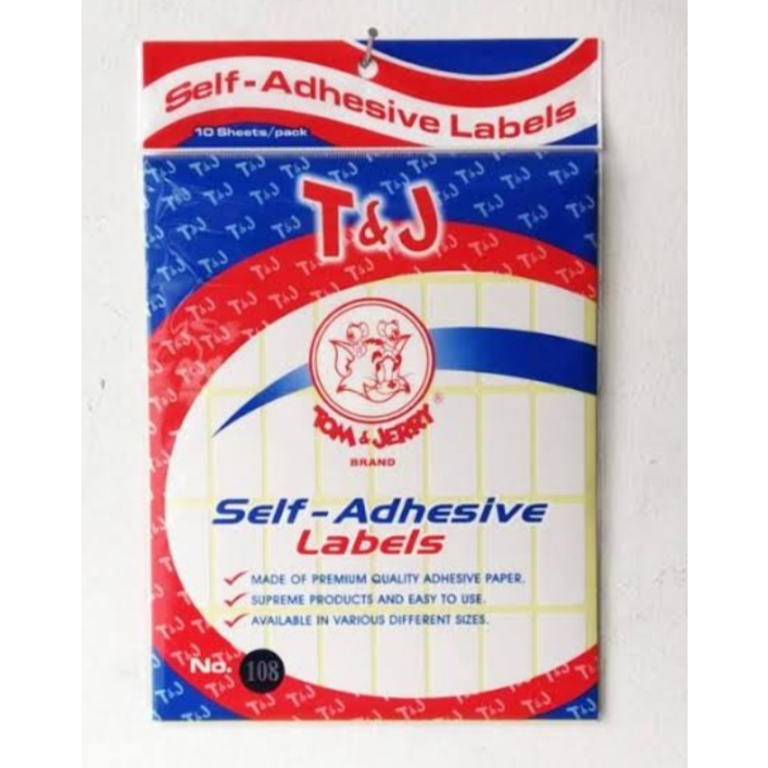 Jual Label TJ No 108 / Label Tom and Jerry 108 | Shopee Indonesia