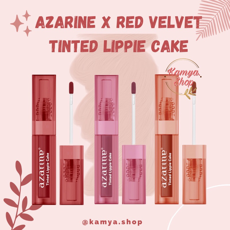 Jual Azarine x Red Velvet Tinted Lippie Cake 2,9ml | Shopee Indonesia