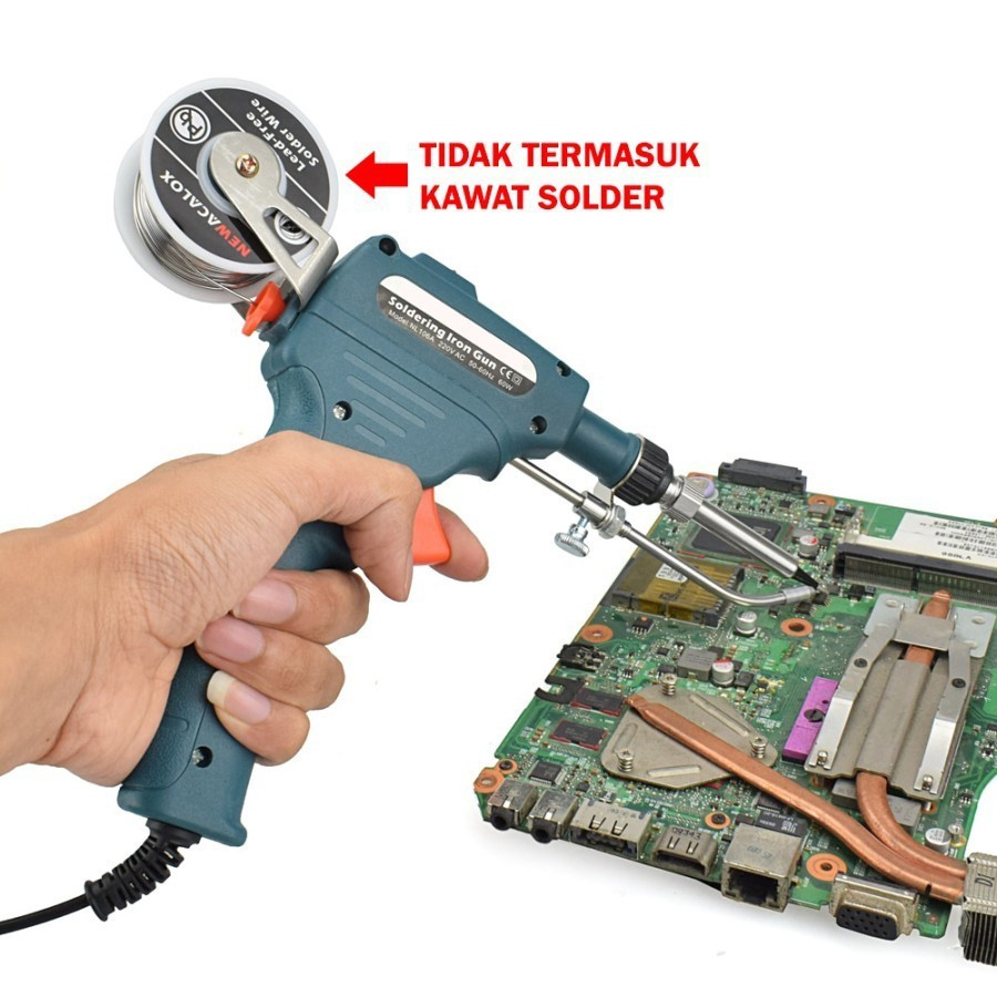 Jual Solder Iron Automatic Tin Gun 60W GT10 Solder Listrik Timah