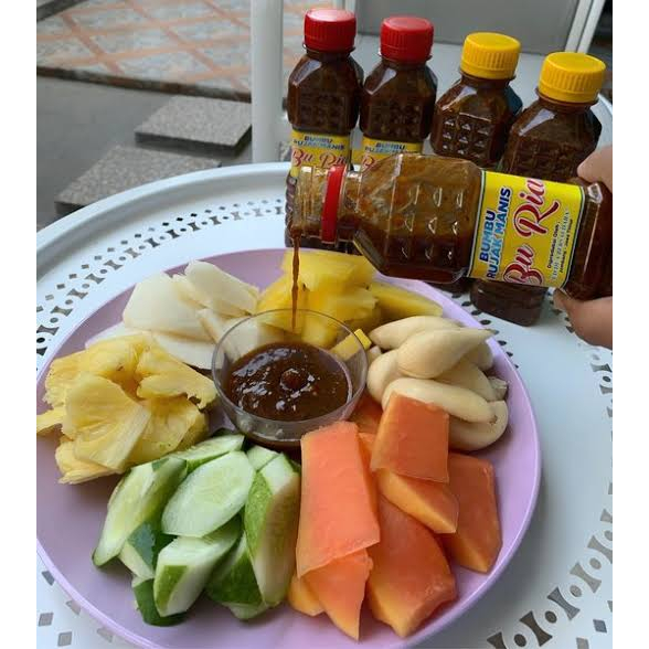 Jual Kang Pelem - Bumbu Rujak Kacang Gula Merah Pedas Manis | Sambal ...