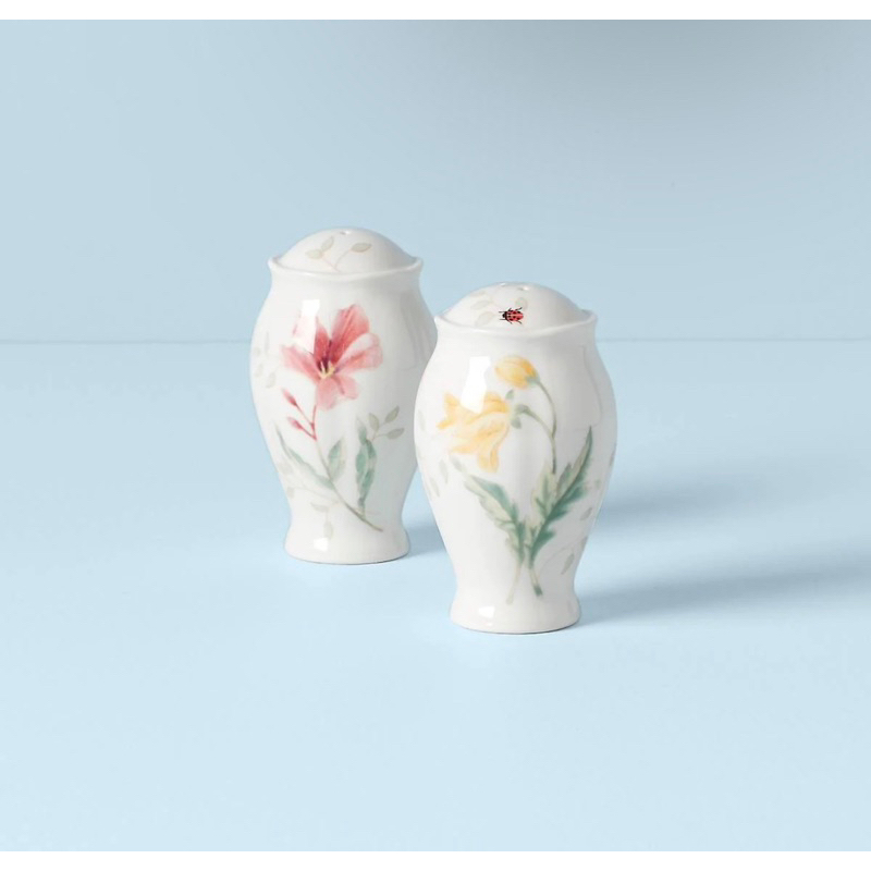 Jual Lenox Butterfly Meadow Salt & Pepper Shaker Set | Shopee Indonesia