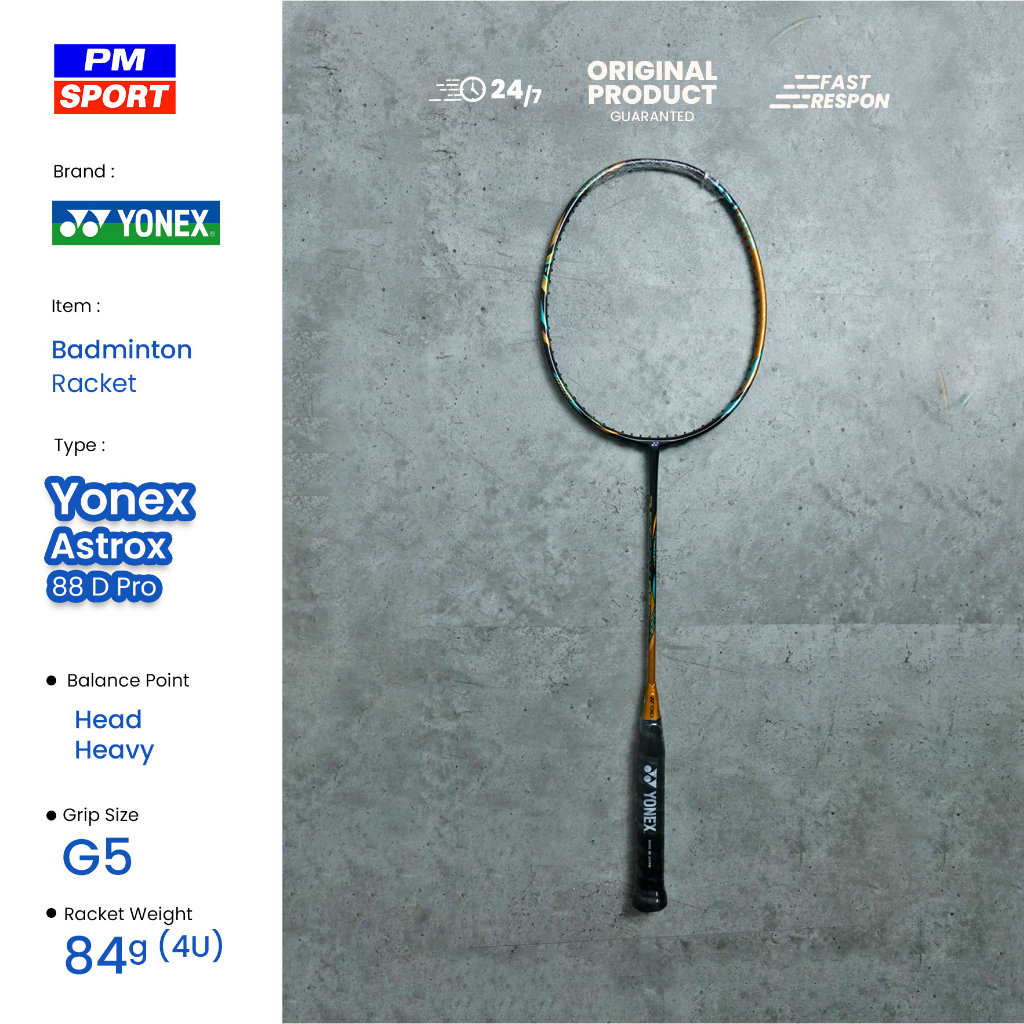 Jual RAKET BADMINTON / BULUTANGKIS YONEX ASTROX 88D PRO 88 D ORIGINAL ...