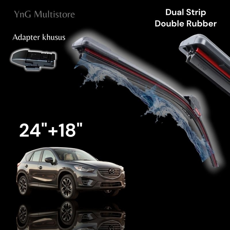 Jual Wiper Mazda CX5 20182023 Dual Strip Shopee Indonesia