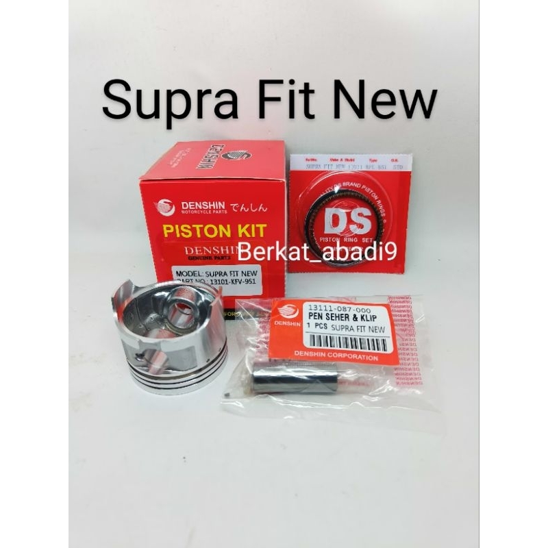 Jual Supra Fit New / Legenda Piston Seher Kit Set Supra Fit New Legenda ...