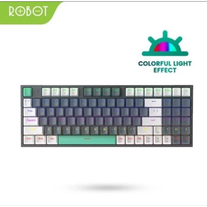 Jual Robot Workmate II Mechanical keyboard Gaming 94keys PBT Keycaps ...