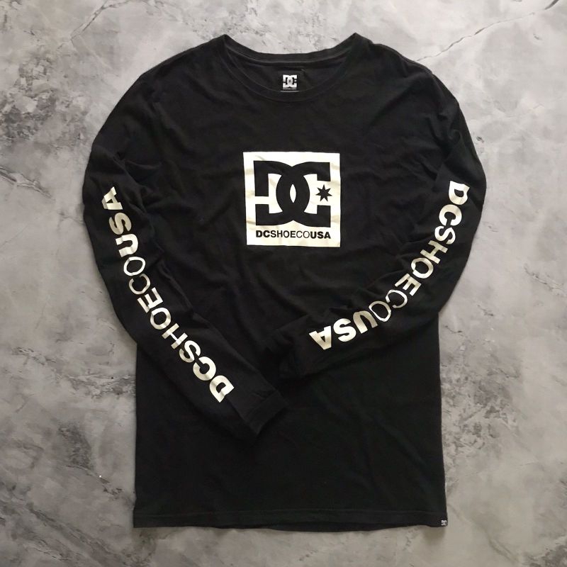 Jual DC Shoe Co Square Star Longsleeve | Kaos Lengan Panjang ...