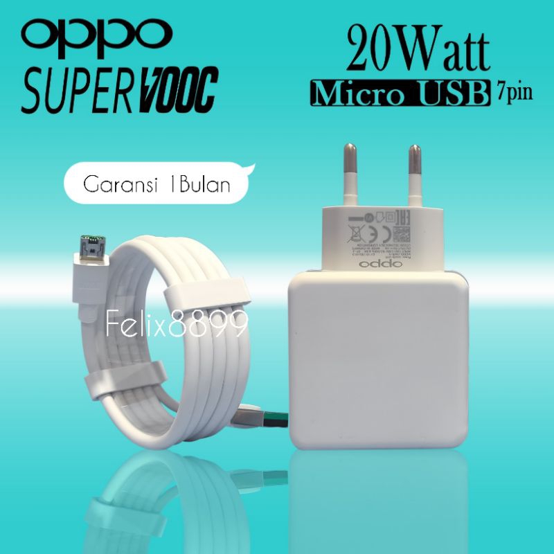 Jual Charger Oppo F11 F11 Pro K3 Reno 2 3 4 Pro 2f 5F Reno 10X Zoom R15 ...