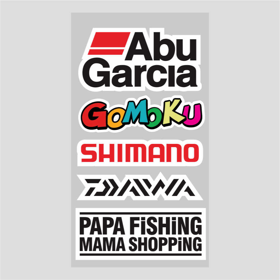 Jual Stiker Mancing Untuk Tackle Box Sticker Pancing untuk Kotak Lure ...