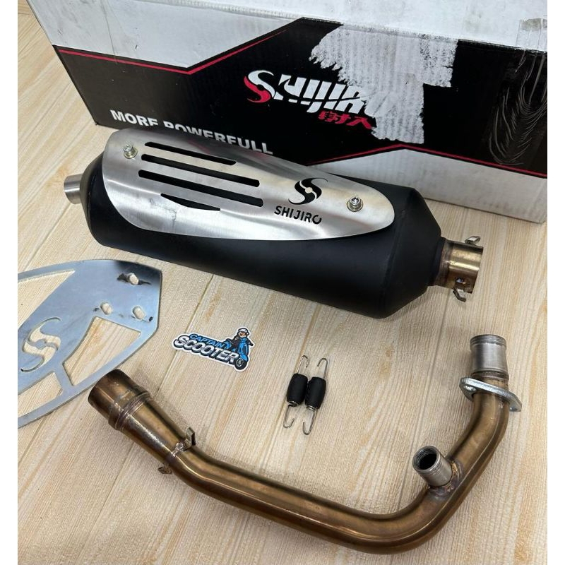 Jual Knalpot Shijiro Standar Std Racing Vespa Sprint Primavera S LX ...