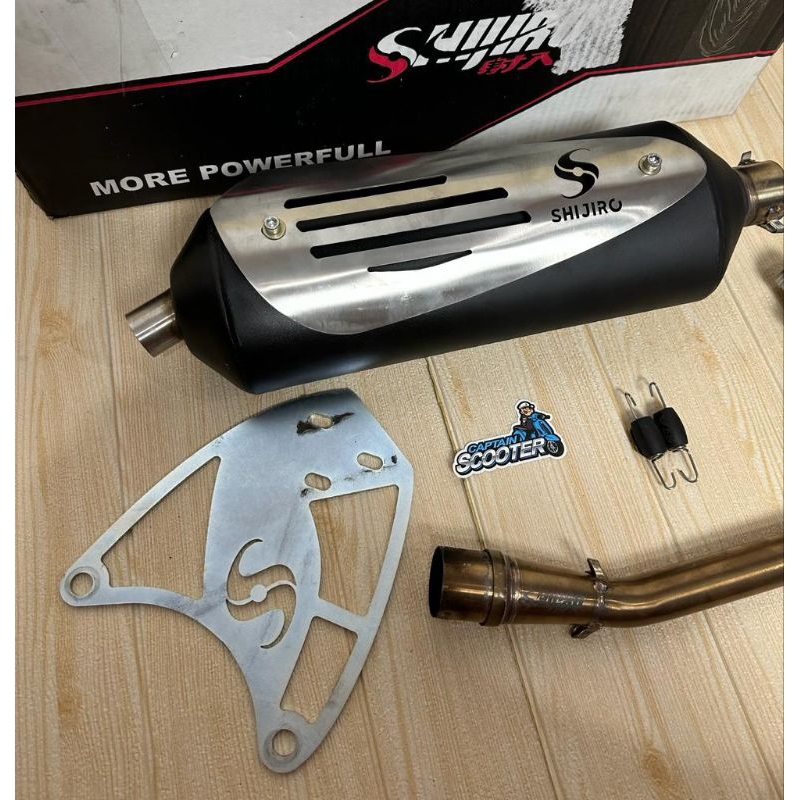 Jual Knalpot Shijiro Standar Std Racing Vespa Sprint Primavera S LX ...
