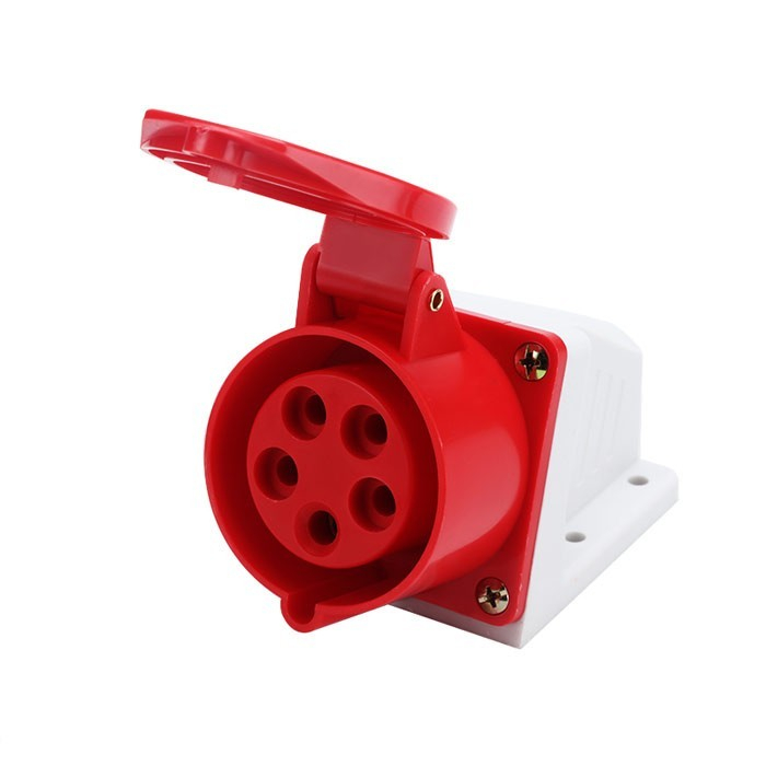 Jual INDUSTRIAL SURFACE MOUNTING SOCKET FORT CEE 5PIN 32A 125 3P+E+N ...