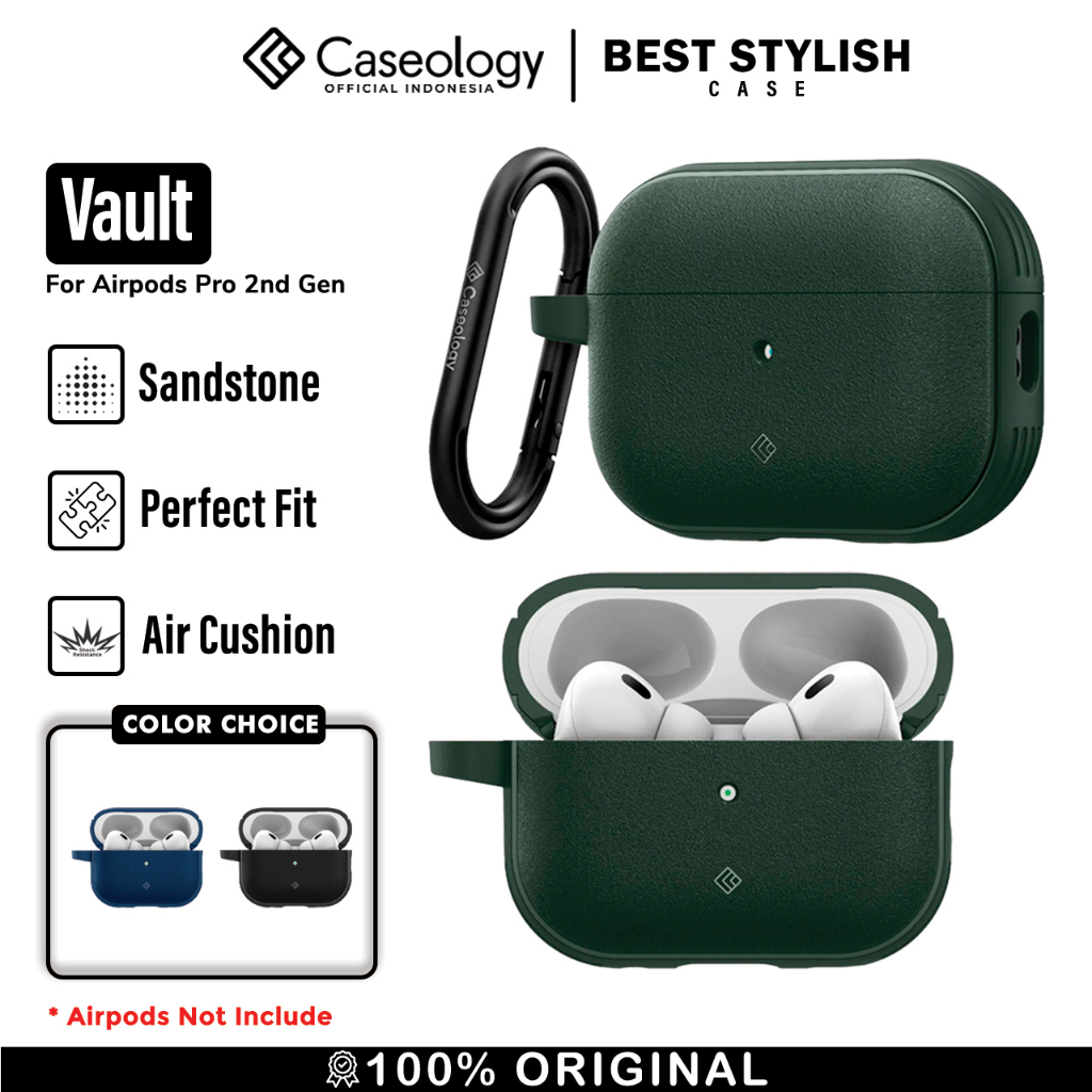 Jual Case Airpods Pro Caseology Vault Anti Slip Crack Softcase