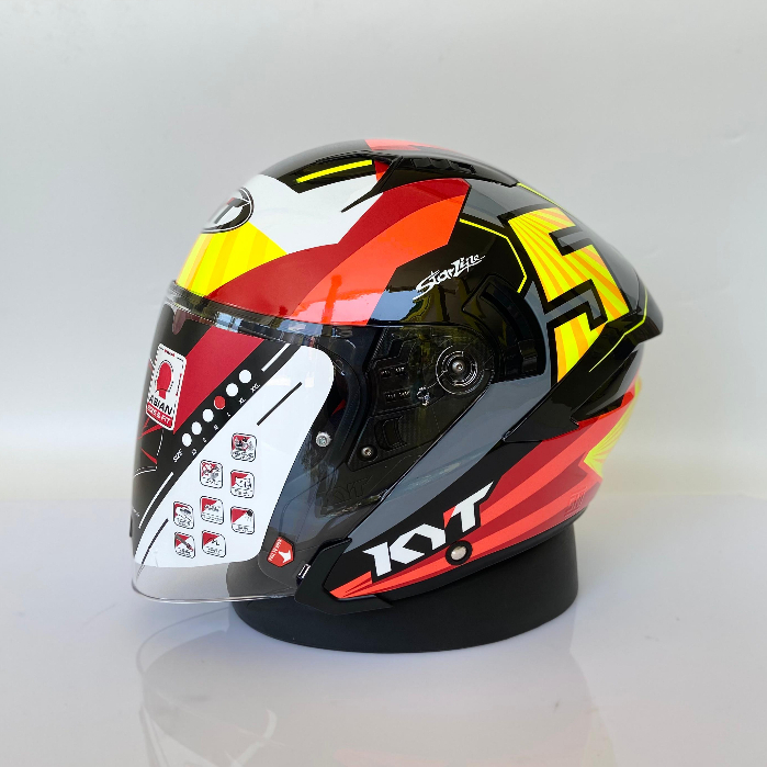 Jual Helm KYT NFJ NFJ Jaume Masia Flux Replica 2019 Double Visor