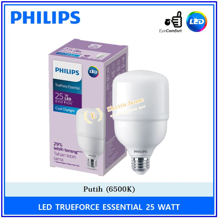 Jual PHILIPS LAMPU LED TRUEFORCE 25W 25 WATT 25 W PUTIH / LED PHILIPS